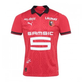 Levné Stade Rennais 2023-24 Domácí Fotbalové dresy Krátký Rukáv